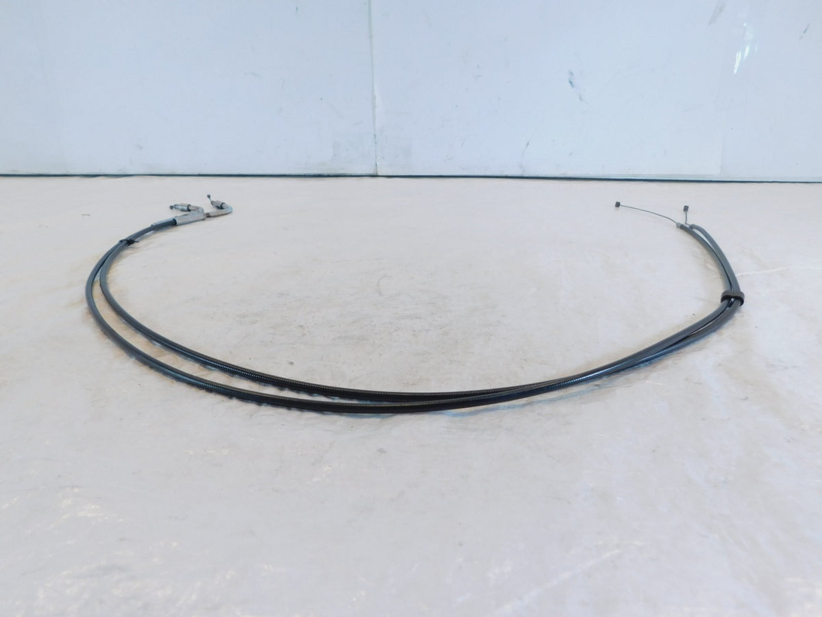 1999-2009 Harley Davidson Softail FXSTBI Night Train Throttle & Idle Cable Set - C3 Cycle