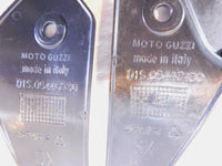 Moto Guzzi Norge GT Breva 1100 1200 Left/Right Foot Rest Peg Trim Insert Covers - C3 Cycle
