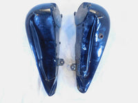 01 2001 Indian Gilroy Scout Black Left & Right Side Fuel Gas Petrol Tanks