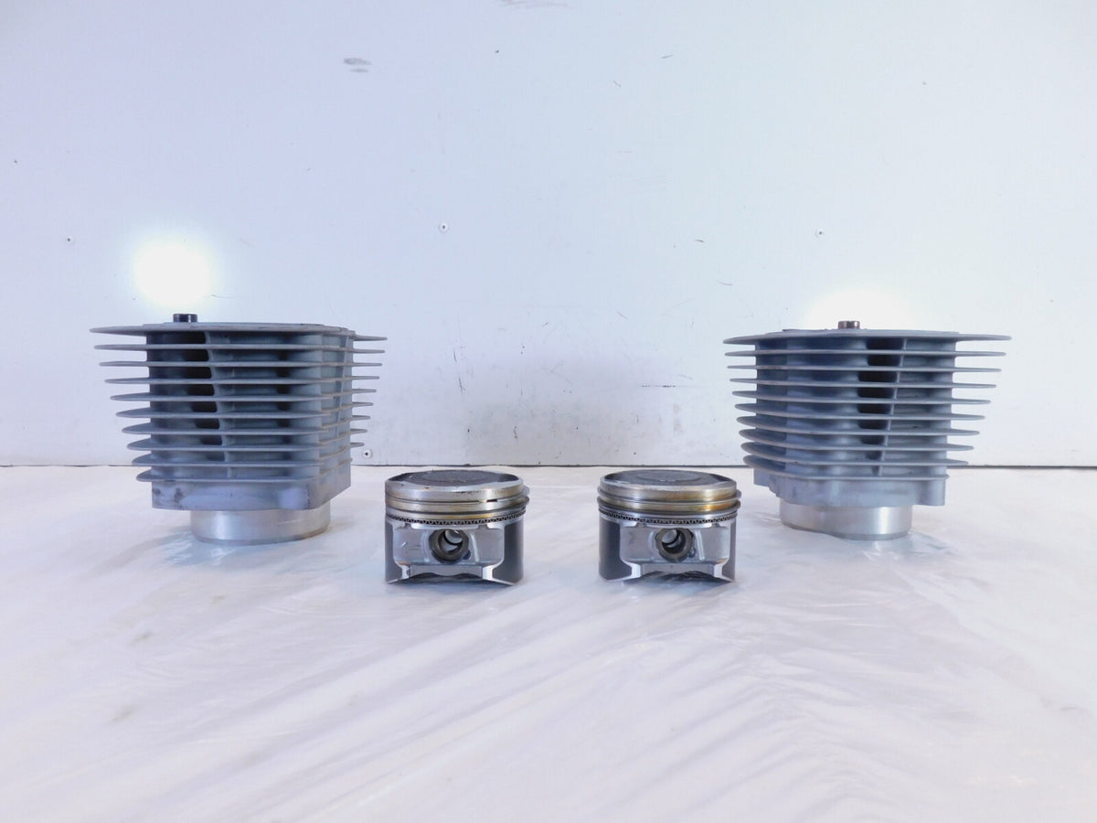 Harley Davidson Sportster 883 Custom & Low Silver Cylinders w/ Pistons 16545-04 - C3 Cycle