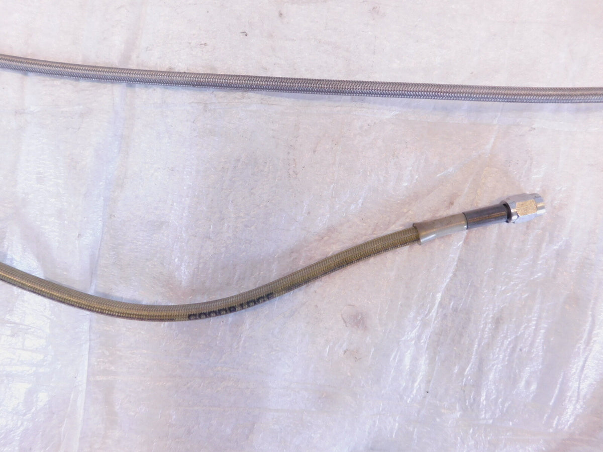 2002 American IronHorse Texas Chopper Front Wheel Brake Caliper Hose Pipe Lines - C3 Cycle