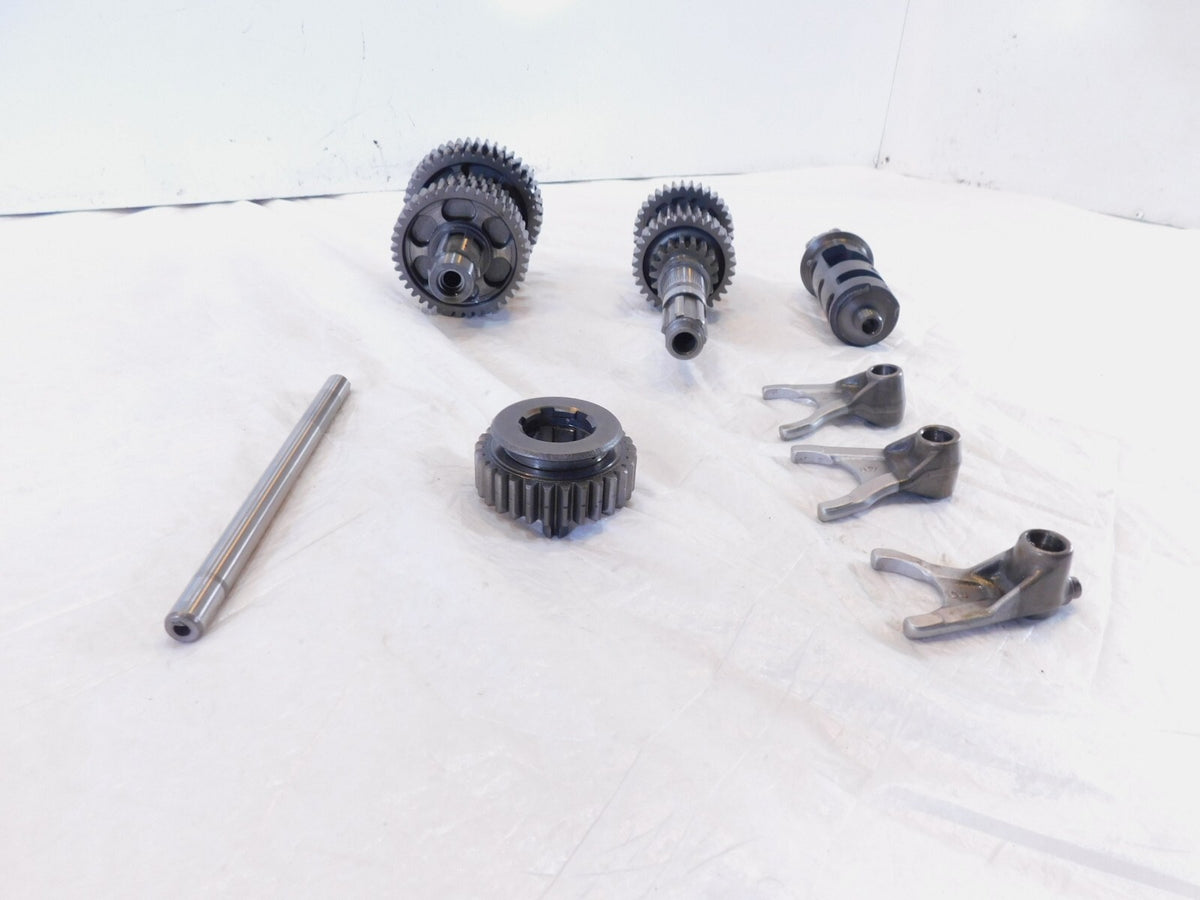 1986-1999 Yamaha Virago 1100 XV1100 Transmission Gears & Shift Drum w/ Forks - C3 Cycle