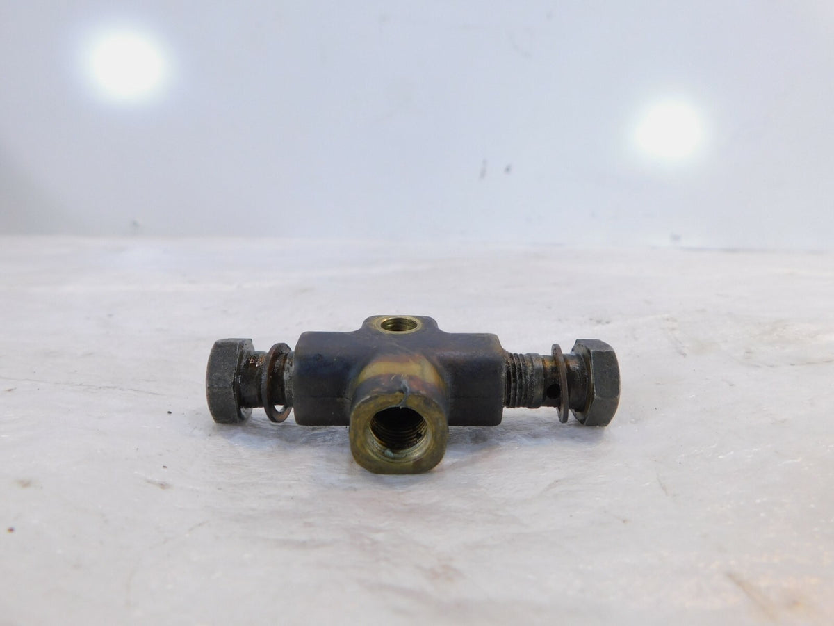 2000 00 Victory Standard V92 Cruiser Rear Brake Caliper Hose Line Pipe Splitter