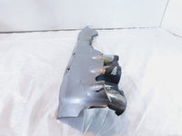Honda GL1800 Goldwing 1800 Silver Right Exhaust Header Pipe Muffler Shield Cover - C3 Cycle
