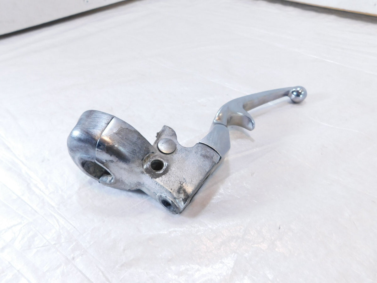 Harley Softail Dyna & Sportster Chrome Clutch Lever & Perch Mount Bracket - C3 Cycle