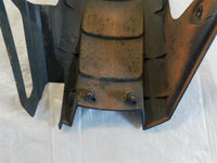 2003 03 Kawasaki Z1000 ZR1000 Rear Back Inner Fender Tire Lower Chain Mud Guard - C3 Cycle