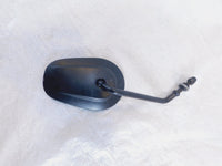 Harley Dyna Sportster Softail FXR & Sportster Front Left Black Rear View Mirror - C3 Cycle