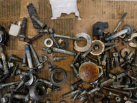 2009 Harley Davidson Dyna FXDB Street Bob Engine Nut Bolt Brackets Parts Box Lot - C3 Cycle