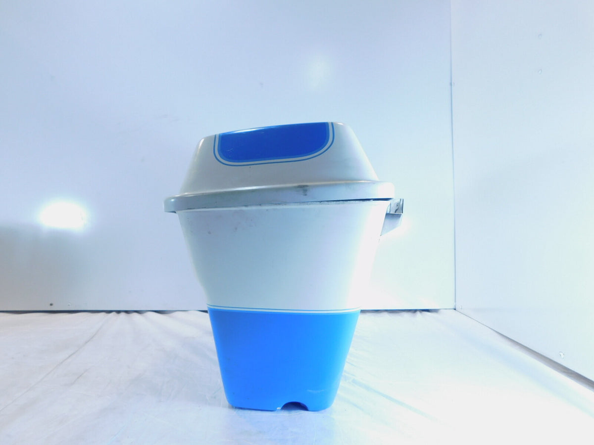 Harley Davidson Road King Street & Electra Glide White/Blue Right Saddlebag - C3 Cycle