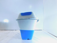 Harley Davidson Road King Street & Electra Glide White/Blue Right Saddlebag - C3 Cycle
