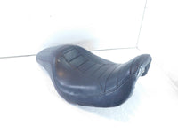 07-14 Harley Davidson Dyna FXDC Super Glide Custom Black Passenger Driver Seat - C3 Cycle