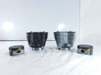 Harley Davidson Twin Cam Touring Dyna & Softail Engine Pistons & Black Cylinders