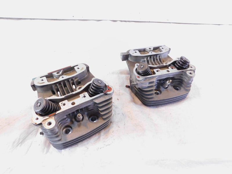 Harley Davidson Sportster 883 Cylinder Heads w/ Valves 16662-86B & 16663-86B