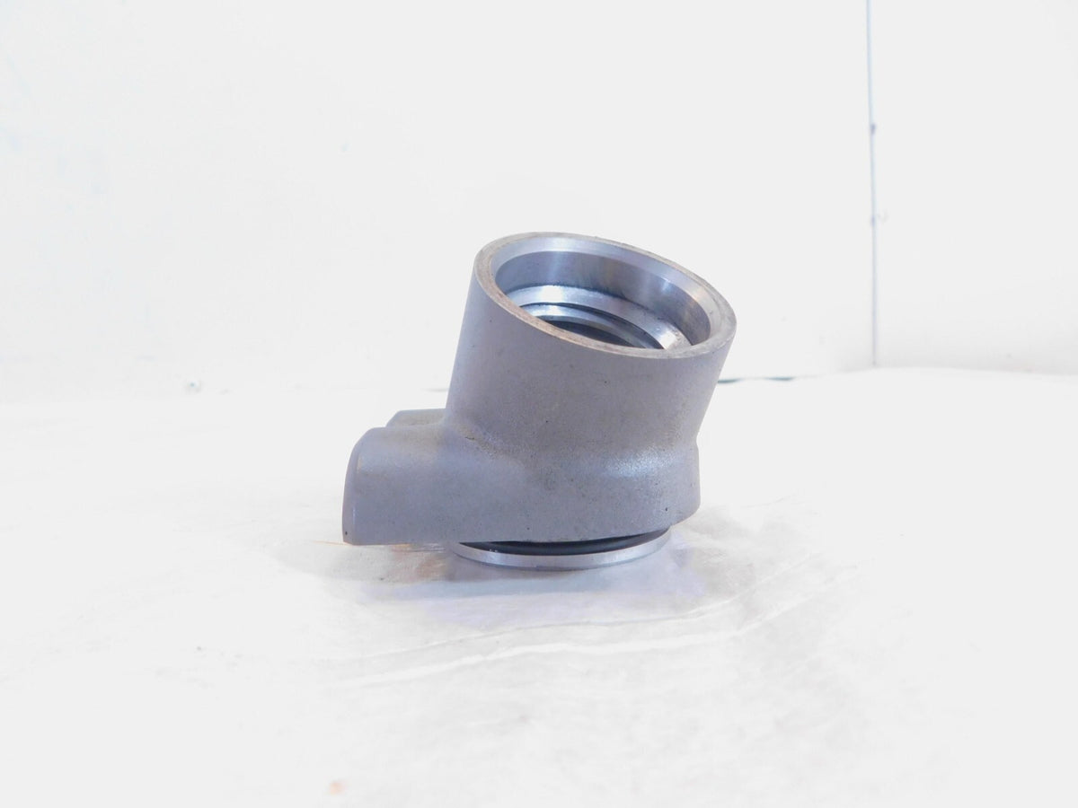 06-10 Harley Dyna Super Glide Custom Street Bob Silver Oil Tank Dipstick Spout - C3 Cycle