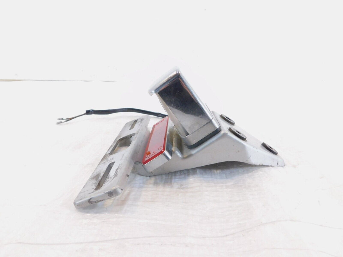 86-04 Suzuki Savage 650 LS650 Rear Fender License Plate Bracket & Tag Light Lamp - C3 Cycle