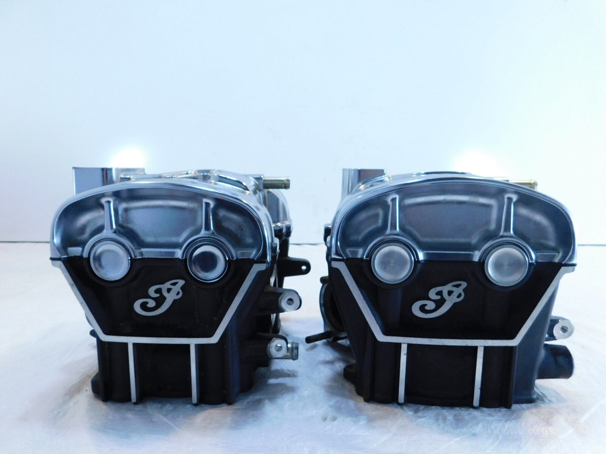 2017-2022 Indian Scout Sixty 1200 Bobber Front/Rear Engine Motor Cylinder Heads - C3 Cycle
