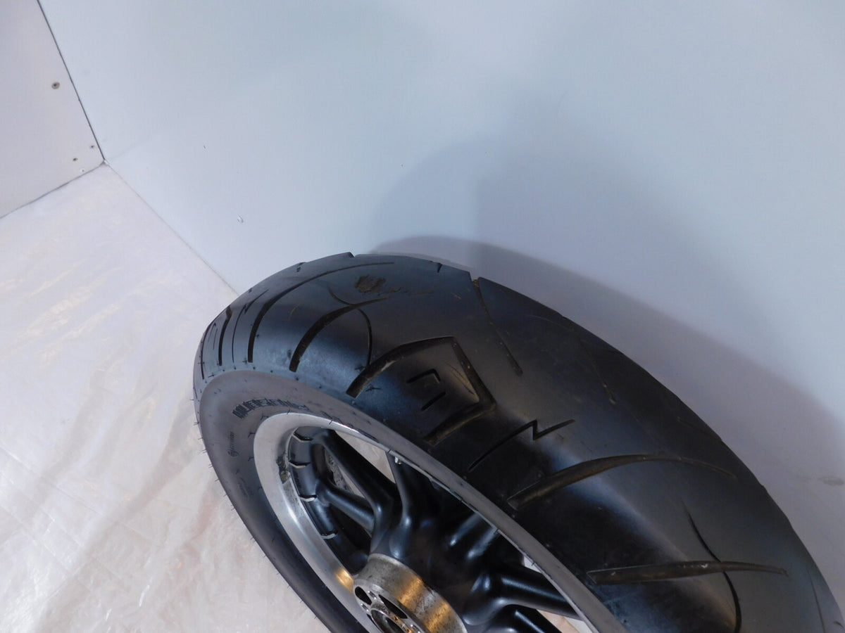 Harley Davidson Touring Road Street & Electra Glide Black Rear Wheel Rim & Tire - C3 Cycle