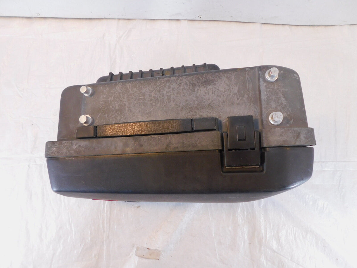 1984-1989 BMW K100RS Black Right Rear Integral Case Saddlebag Luggage Holder Box - C3 Cycle