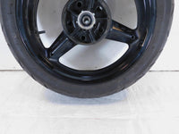 Suzuki GW250 Inazuma 250 L3 L4 L5 L7 Black Rear 3 Spoke Wheel Rim & Tire 17"x4" - C3 Cycle