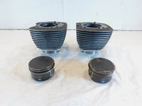 Harley Davidson Twin Cam Touring Dyna & Softail Engine Pistons & Black Cylinders - C3 Cycle