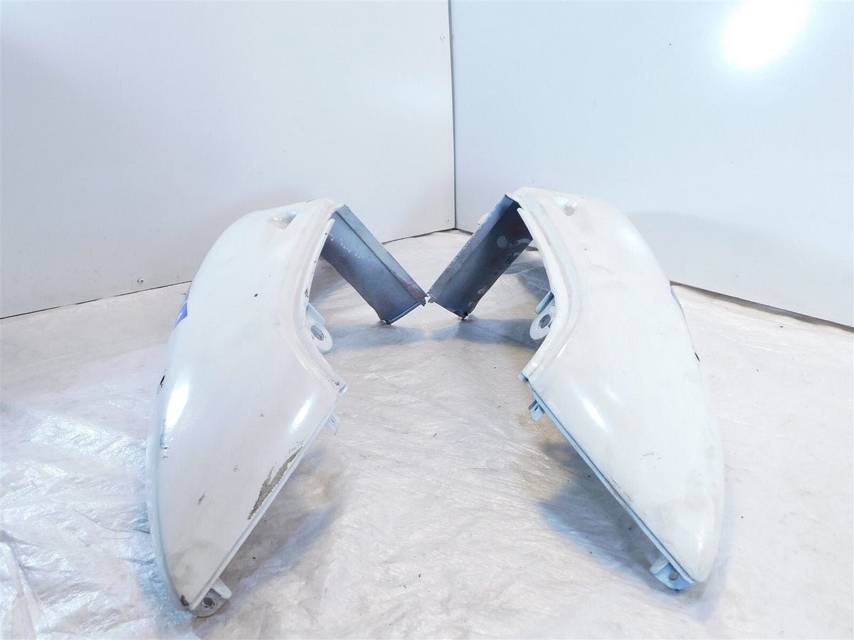 1997 Suzuki GSX-R600 GSXR600 White Right/Left Tail Seat Frame Cover Fairing Cowl - C3 Cycle