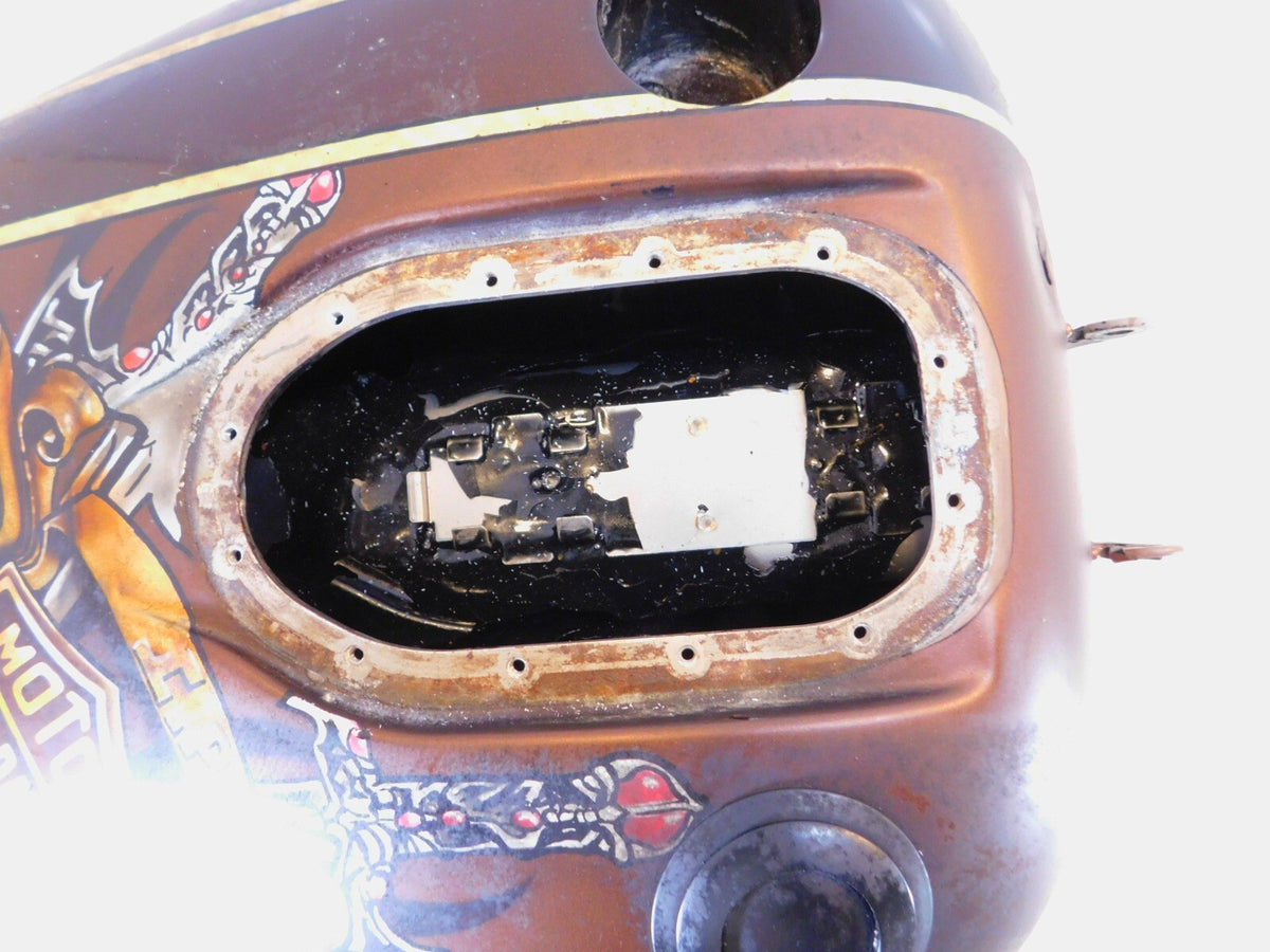 Custom 2006-2008 Harley Dyna FXDL Low Rider & Super Glide Fuel Gas Petrol Tank - C3 Cycle