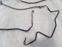 2014 14 Triumph Street Triple R ABS Brake Hose Pipe Line Lot - C3 Cycle