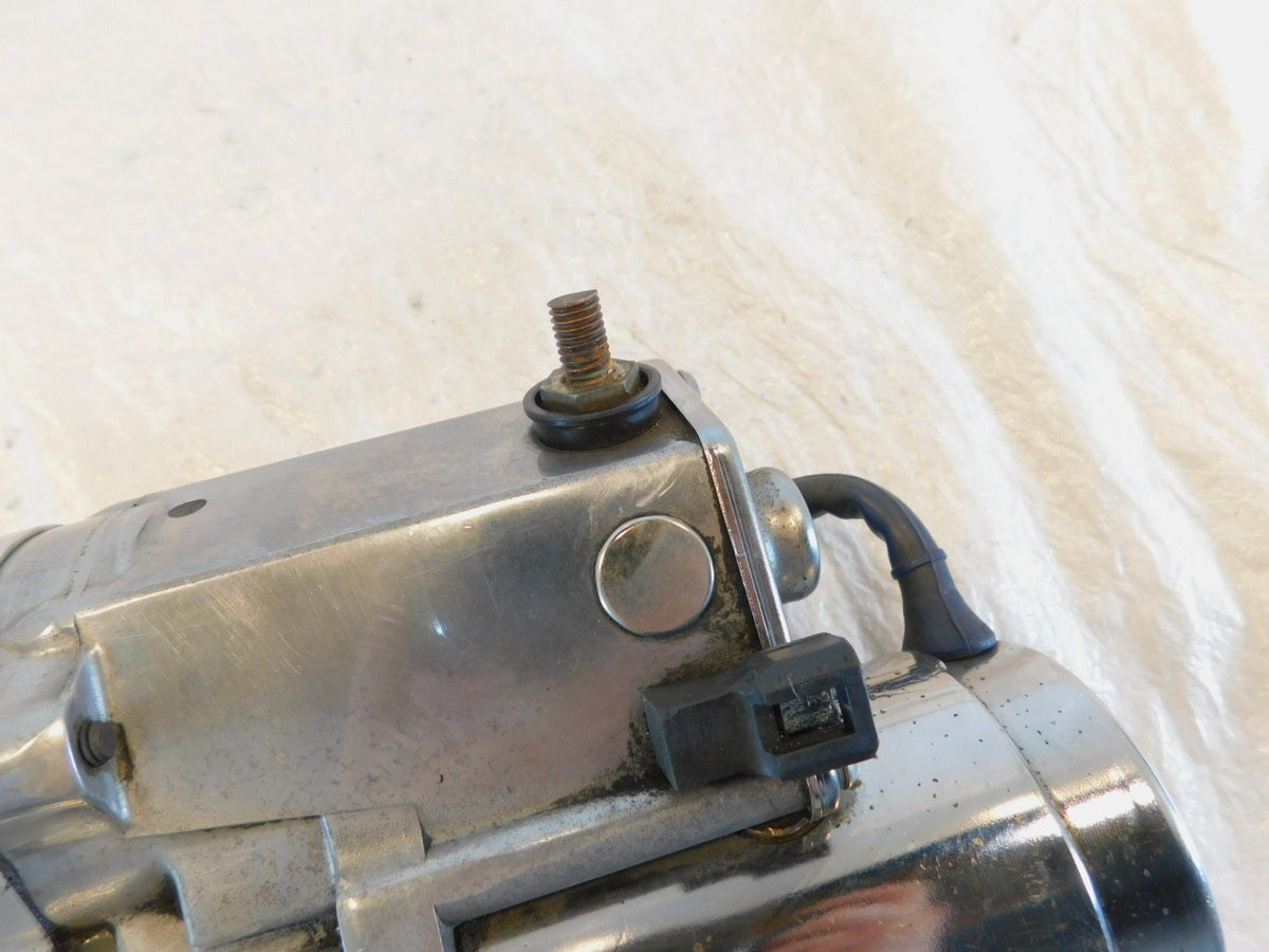 Harley Davidson Twin Cam Road King Softail Dyna Polished Starter Motor for Parts - C3 Cycle