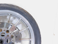 1996-1999 Harley Sportster 883 & 1200 Silver Dual Disc Front Wheel Rim & Rotors - C3 Cycle