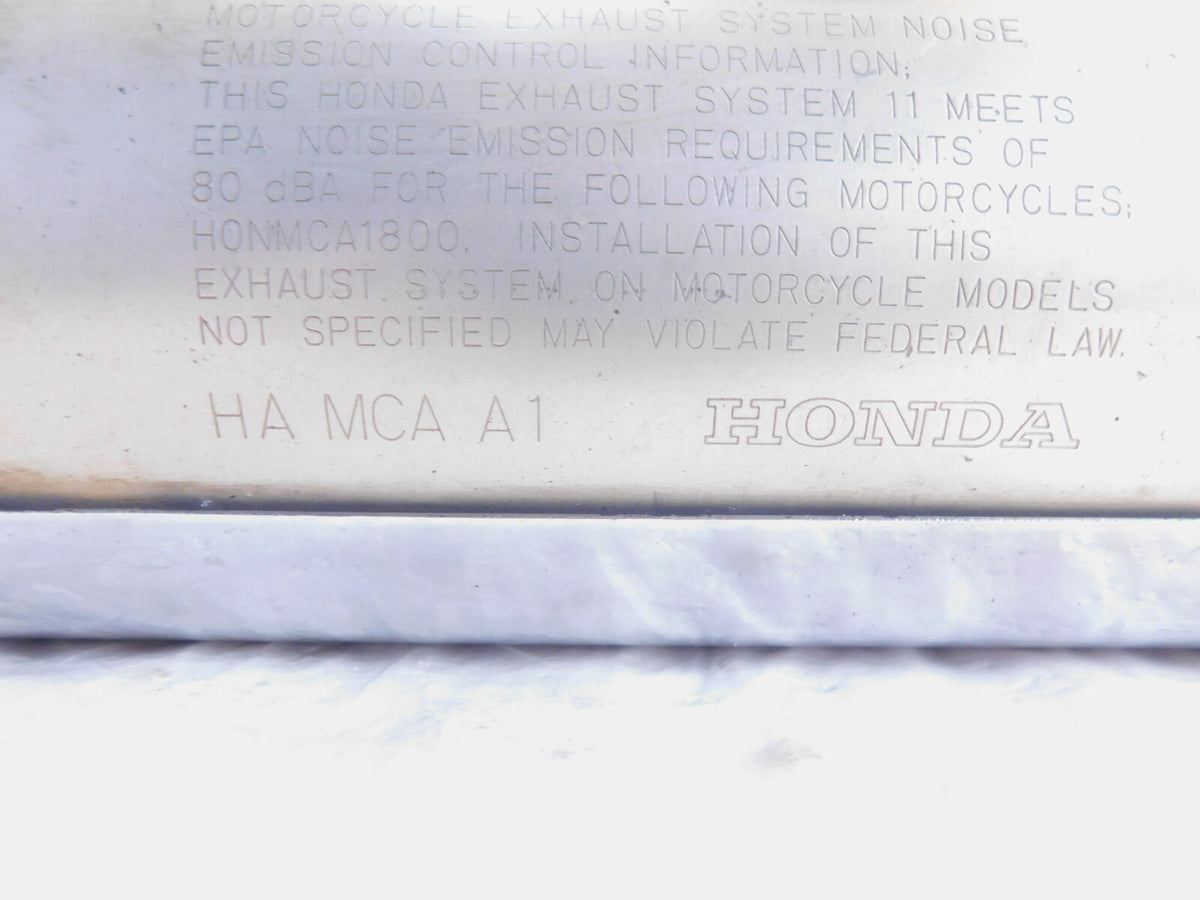 2001-2003 Honda GL1800 Goldwing 1800 OEM Rear Right Exhaust Header Pipe Muffler - C3 Cycle