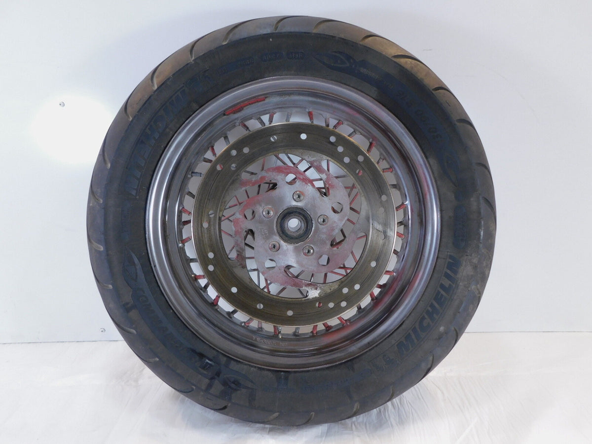 Harley Davidson Softail Heritage Classic & Deluxe Laced Front Wheel Rim w/ Tire - C3 Cycle