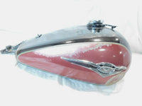 2010 10 Kawasaki Vulcan 1700 VN1700 Red & Black Voyager Gas Petrol Fuel Tank - C3 Cycle