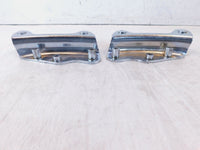Harley Davidson Road King & Street Glide Chrome Detachable Sissybar Mount Plates - C3 Cycle