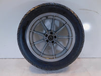 Harley Davidson Dyna Softail Sportster 883 1200 Silver Cast Rear Tire Wheel Rim - C3 Cycle