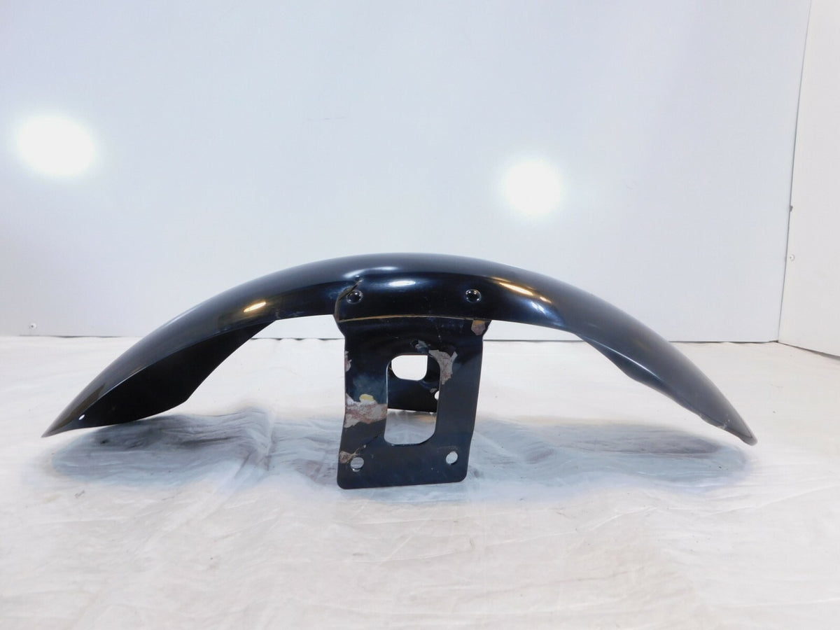 Bent Harley Davidson Sportster 883 1200 Custom Super Low Front Fender & Bracket - C3 Cycle