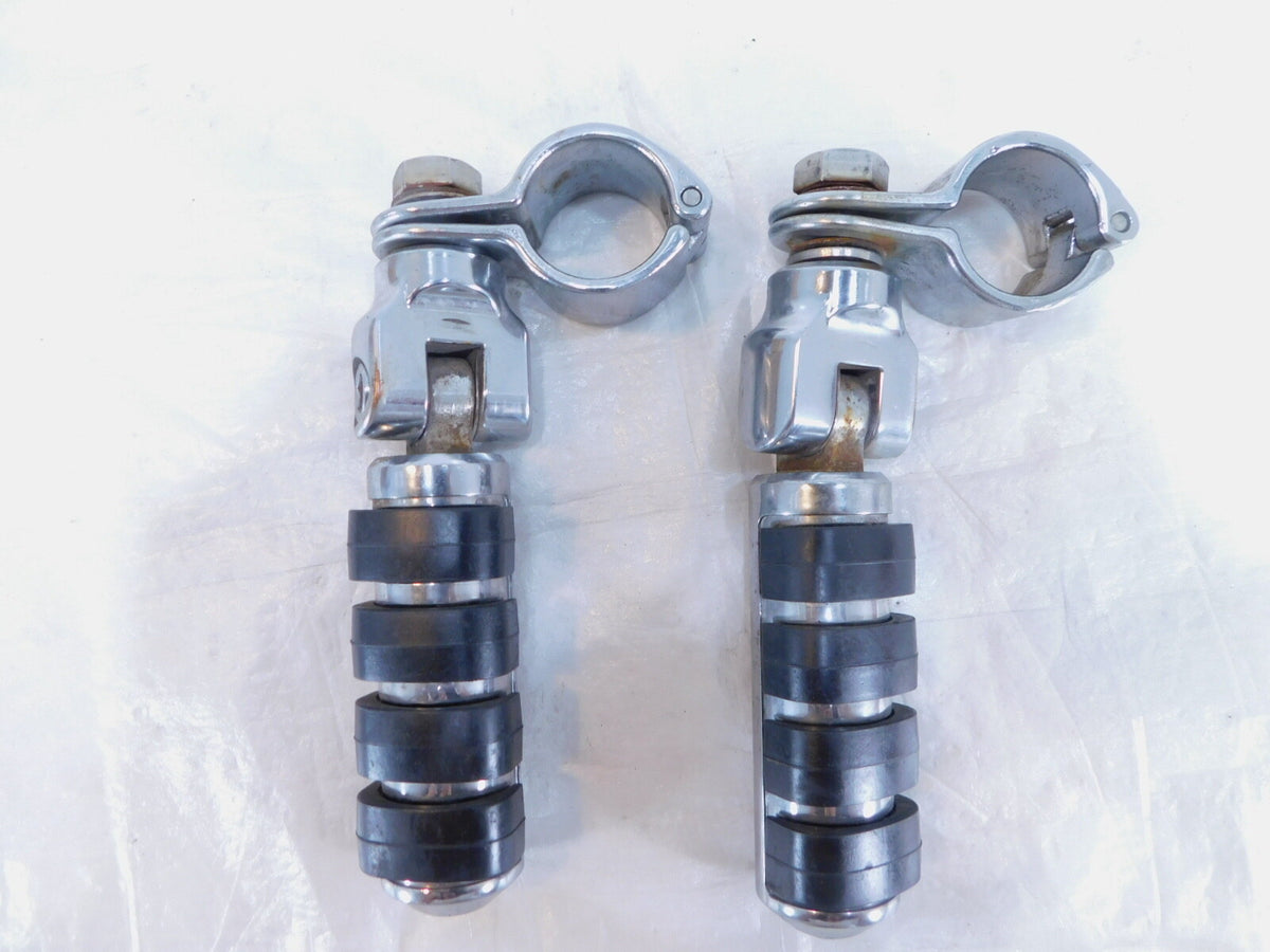 Harley Davidson Electra Glide & Road King Chrome Highway Peg Footrest Footpegs - C3 Cycle