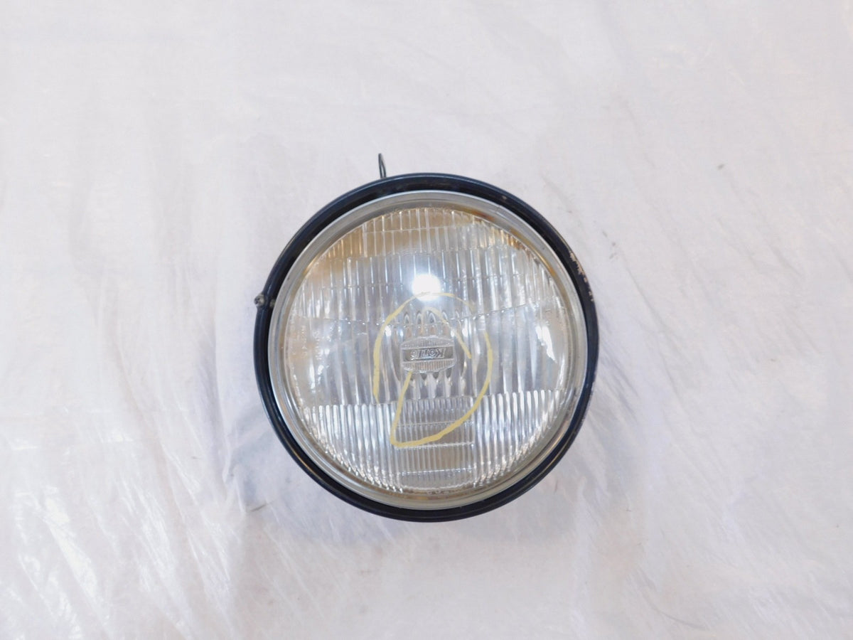 1983 Yamaha XJ750 Maxim Black Front Headlight Headlamp w/ Housing Shell Bucket - C3 Cycle