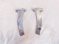 Yamaha VStar XVS650 650 Rear Back Passenger Foot Peg Rest Footpeg Mount Brackets - C3 Cycle