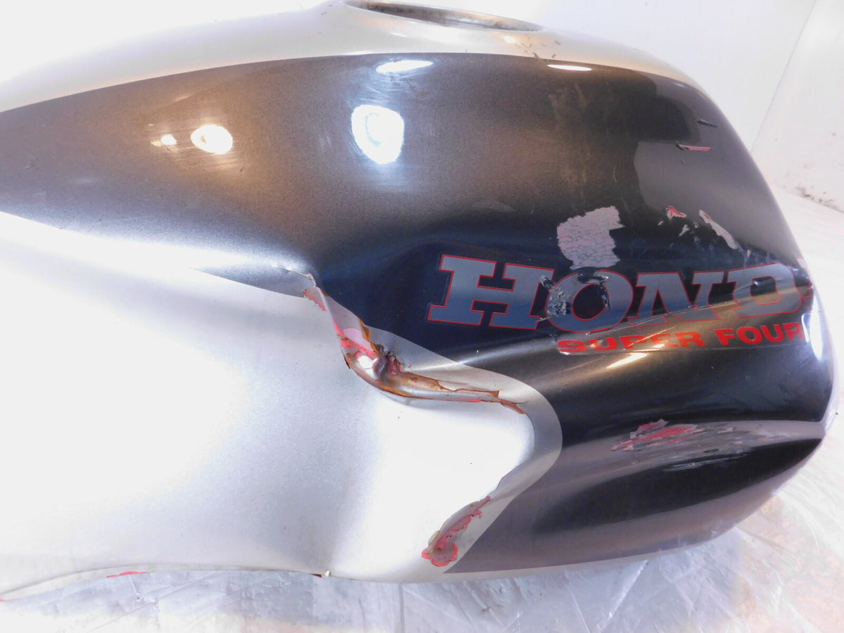 1994-1995 Honda CB1000 CB 1000 Black/Silver Gas Petrol Fuel Tank Reservoir Cell - C3 Cycle
