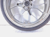 Aprilia Mana 850 GT & Shiver 750 SL750 Silver Front Wheel Rim Tire 854791 - Bent - C3 Cycle