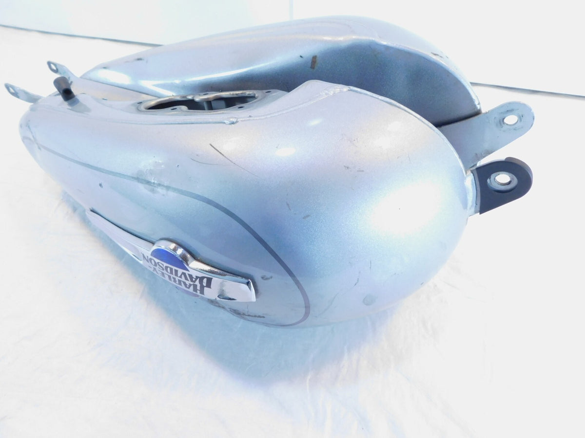 2007-2017 Harley Sportster 883 & 1200 Silver Custom & Low Fuel Gas Petrol Tank - C3 Cycle