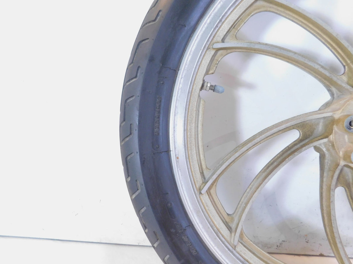 1980-1983 Yamaha XJ750 XJ750J Maxim 750 Gold Cast Front Mag Wheel Rim - C3 Cycle
