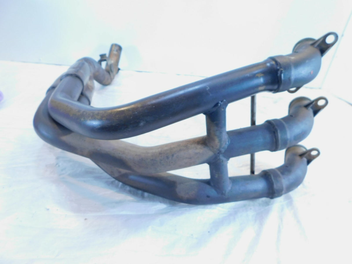 2002 2003 2004 Triumph Sprint 955 ST Exhaust Header Muffler Manifold Pipes - C3 Cycle