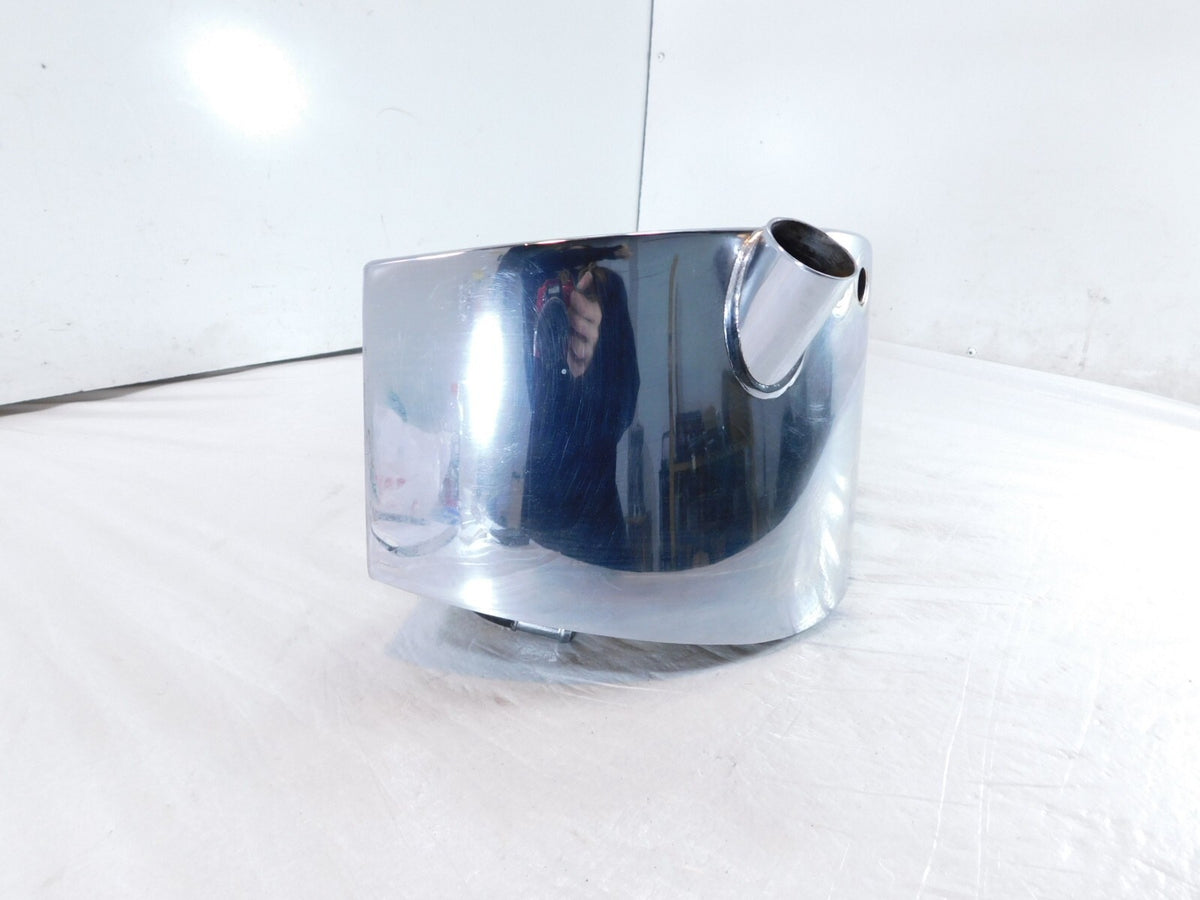 Harley Davidson Softail Heritage Classic Springer Chrome Oil Tank Bag Reservoir - C3 Cycle