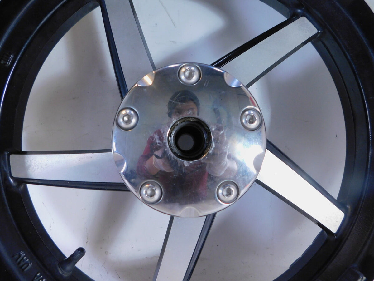 1999 & 2000 Victory Standard V92 Cruiser Cast 5-Spoke Front Wheel Rim & Tire - C3 Cycle