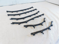 Piaggio Vespa LX LXV S 50 125 150 Rubber Lower Central Foot Mat Strips - C3 Cycle