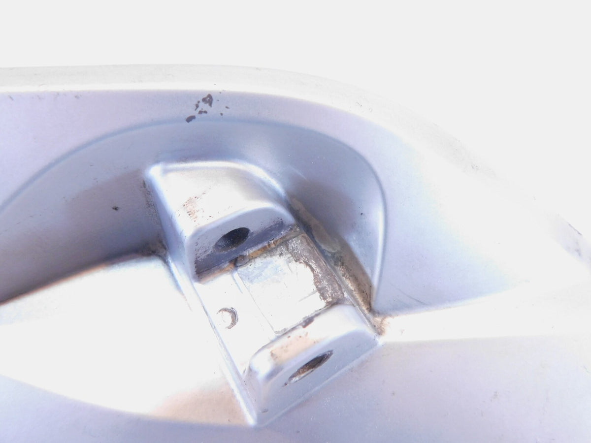 2005-2013 BMW R1200RT R900RT Silver Left Footrest Foot Peg Mount Plate Bracket - C3 Cycle