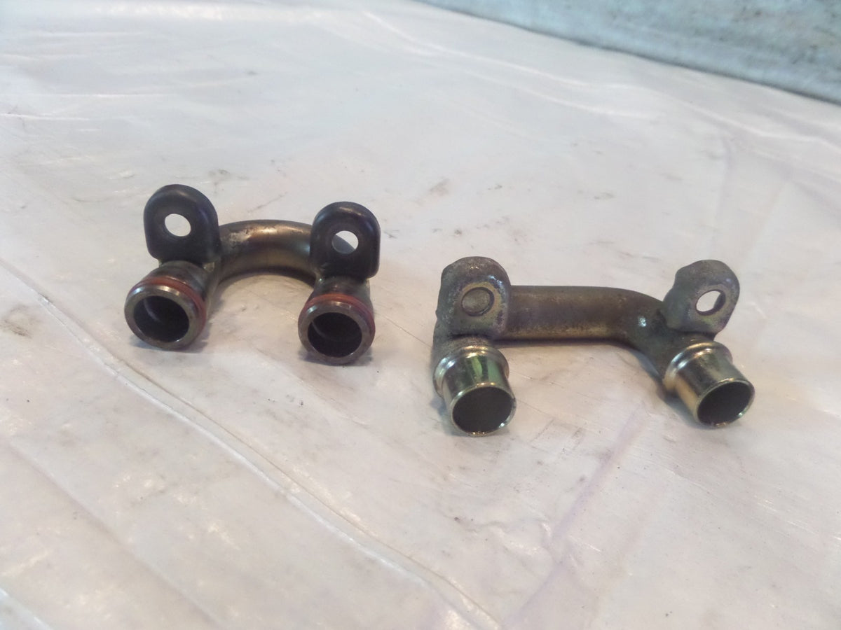 2001 & 2002 Yamaha YZFR6 R6 Engine Motor Crankcase & Oil Pump Hose Line Pipes - C3 Cycle
