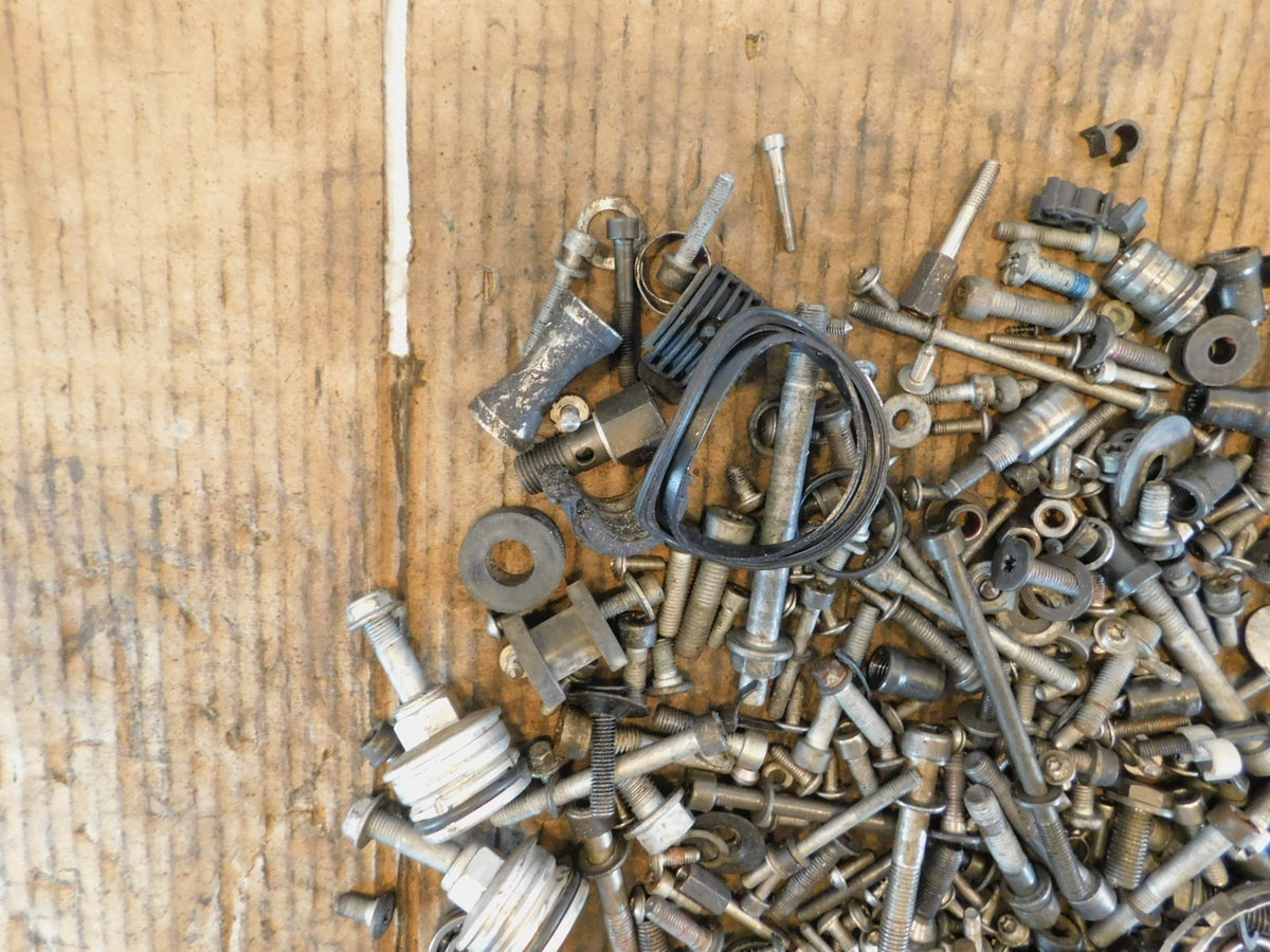 2012 12 BMW R120012 R1200 12 Misc Nuts Bolts Brackets Hardware Parts Box Lot - C3 Cycle
