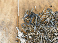 2012 12 BMW R120012 R1200 12 Misc Nuts Bolts Brackets Hardware Parts Box Lot - C3 Cycle